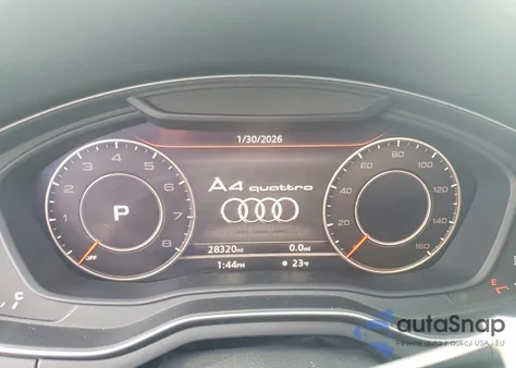 2018 Audi A4 Premium Plus z USA, uszkodzony, nr VIN WAUENAF43JA111125